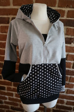 schniesel.Nick Grau Schwarz Pulli