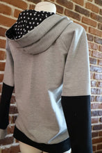 schniesel.Nick Grau Schwarz Pulli