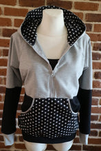 schniesel.Nick Grau Schwarz Pulli