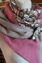 schniesel.Tupfi Altrosa Beige Tuch