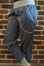 schniesel.Sternchen Grau Baumwollpumphose