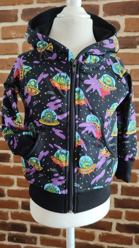 schniesel.Glibglob Ufo Sweatjacke