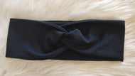 schniesel.schwarz knoten Haarband