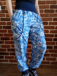 schniesel.Helleblüte Jeans Baumwollpumphose