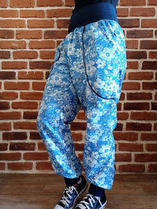 schniesel.Helleblüte Jeans Baumwollpumphose