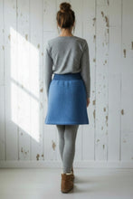 schniesel.Blau Pink bunte Sterne Walkrock