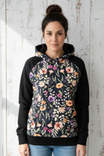 schniesel.Schwarz Blumentraum Pulli