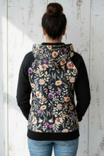 schniesel.Schwarz Blumentraum Pulli