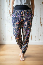 schniesel.Sommerwiese Schwarz Jerseypumphose