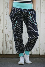 schniesel.Nick Schwarz Mint Baumwollpumphose