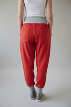 schniesel.Rot Grau Musselinpumphose