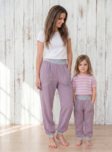 schniesel.Mauve Grau Musselinpumphose