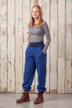 schniesel.Blau Walkhose