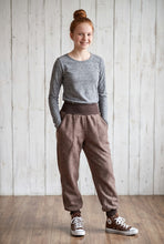 schniesel.Braun Walkhose