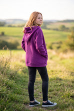 schniesel.Violett Lila Sterne Walkjacke