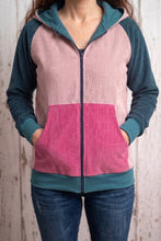 Altrosa Pink Petrol Cordjacke