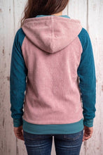 Altrosa Pink Petrol Cordjacke