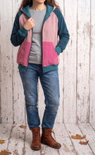 Altrosa Pink Petrol Cordjacke