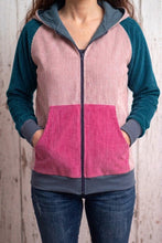 Altrosa Pink Petrol Cordjacke