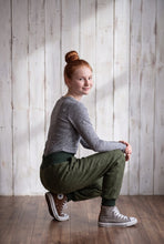 Moosgrüne Walkhose