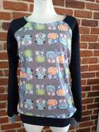 Eulchen Grau Pullover