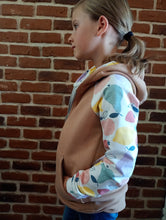 schniesel.Obstsalat Beige Sweatjacke