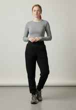schniesel.Schwarz Walkhose