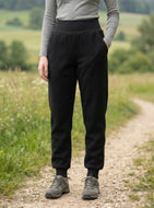 Schwarz Walkhose
