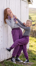 schniesel.Violett Walkhose