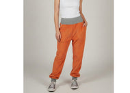 schniesel.Orange Breitcord Schlawinerbaumwollhose