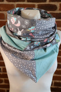 Sternly Grau Winterkind Tuch