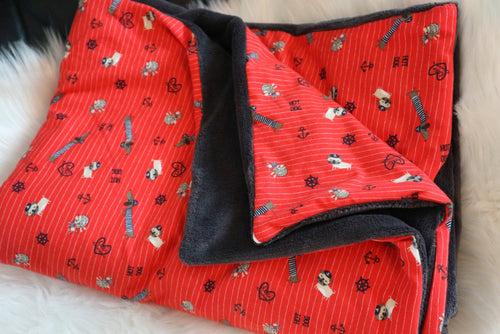 schniesel.Wauzi Kuscheldecke