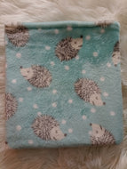 Igel Blau Kuscheldecke